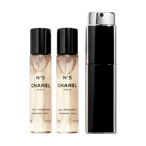 chanel no 5 eau première purse spray refills|chanel no 5 refills only.